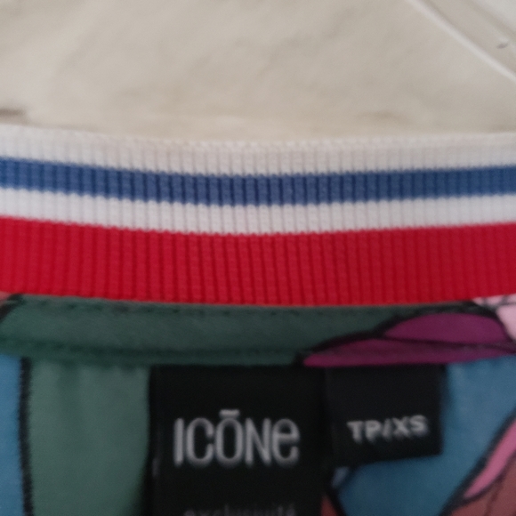 Trendy Icone Flower Pattern T-shirt +matching belt - Picture 5 of 6